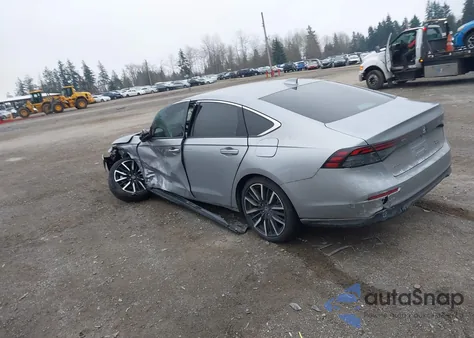 2023 Honda Accord Hybrid Touring из США, поврежденный, VIN 1HGCY2F82PA056509
